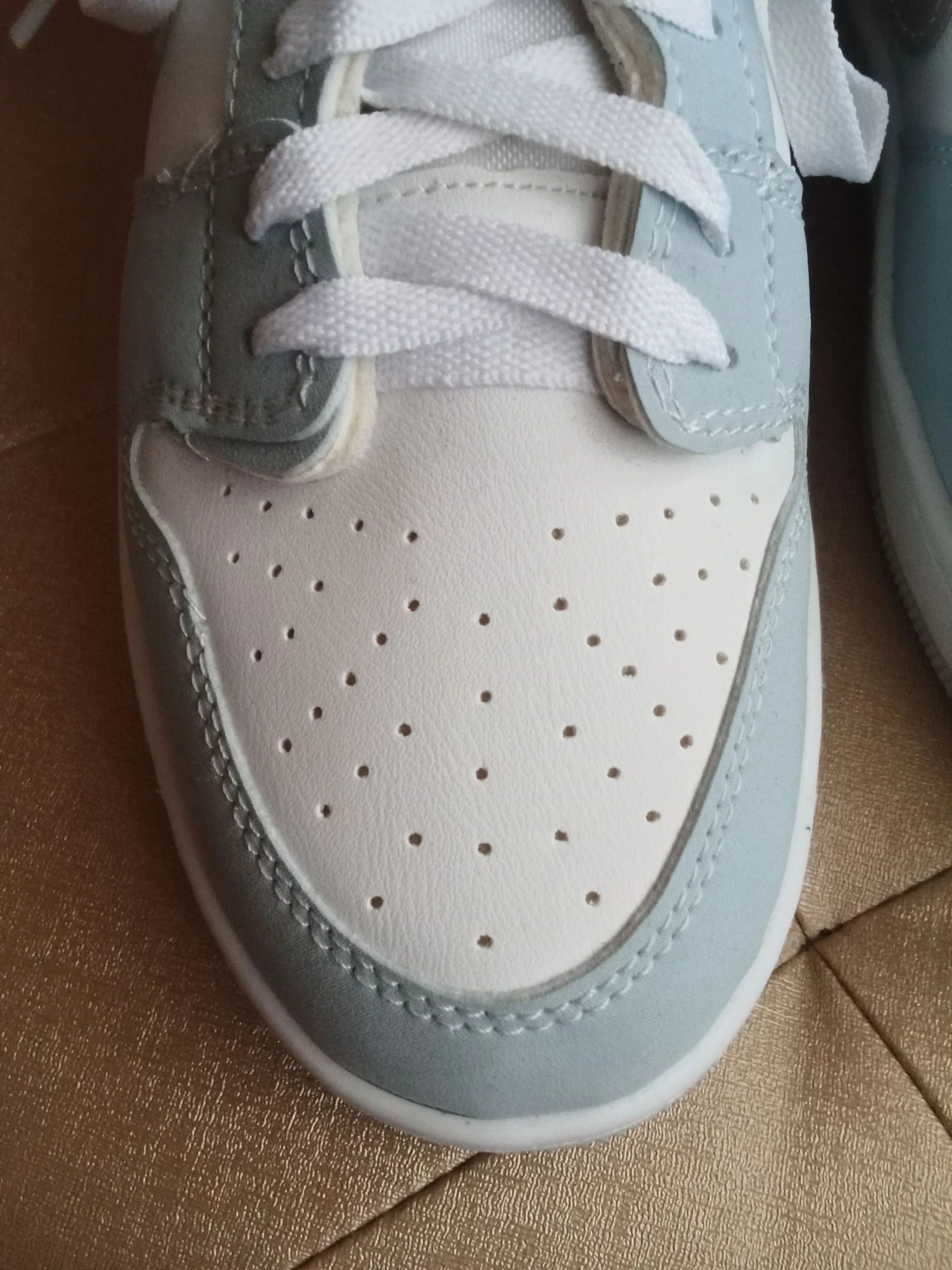 Nike Dunk Low sneakers maat 42 nieuw blauw en wit zonder labels – photo 4
